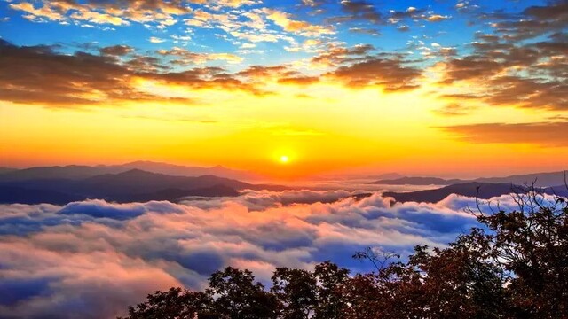 Fajar Panorama Sunrise Terindah